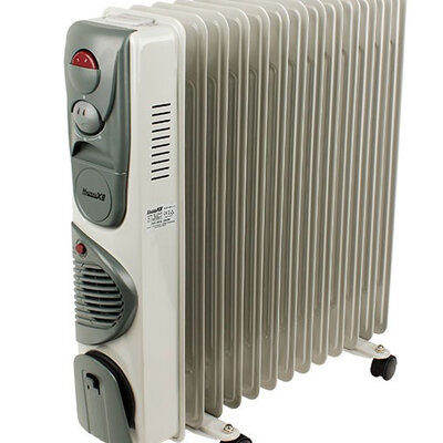 Uljni radijator sa 13 rebara i ventilatorom Hausmax W-OR 2500-13 F