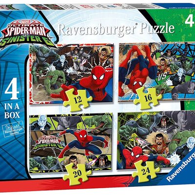 Ravensburger puzzle 72 delova -  Spiderman, 4 u 1 06867