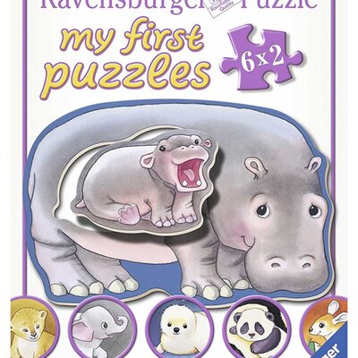 Ravensburger puzzle 12 delova - Moje prve puzzle, 6 u 1 06883