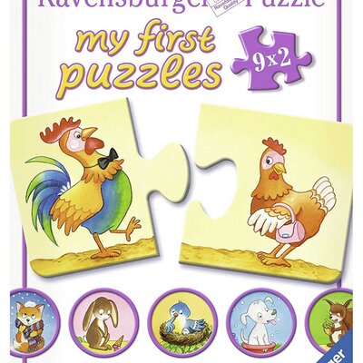 Ravensburger puzzle 9x2 delova -  9 u 1 puzzle  06888