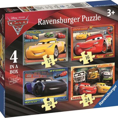 Ravensburger puzzle 72 dela -   Cars, 4 u 1 06894