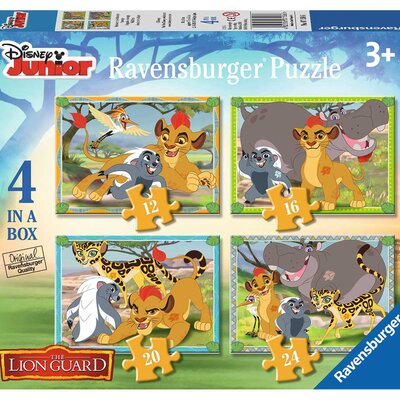 Ravensburger puzzle 72 dela - 4u1 Lion King, 07158