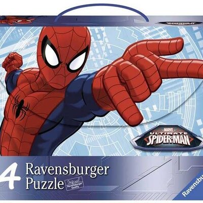 Ravensburger puzzle 290 delova - Spiderman koferčić 07262