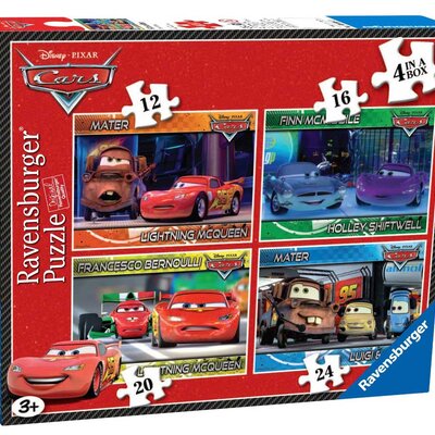Ravensburger puzzle 72 dela -  4u1 Cars 07259
