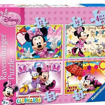 Ravensburger puzzle 72 dela - 4u1 Mini Maus, 07255