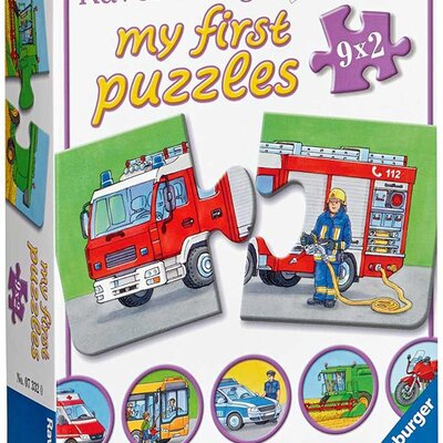 Ravensburger puzzle 18 delova - 9 u 1 zanimanja 07332 