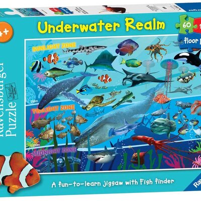 Ravensburger puzzle 60 delova -  Podvodne životinje 07347