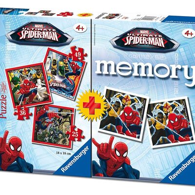 Ravensburger puzzle 110 delova -  Spiderman Memory 07359