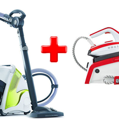 Polti Set Paročistač Unico MCV70 + Pegla sa generatorom pare Vaporella 8.80