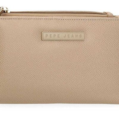 Ženski novčanik 17cm Pepe Jeans Elia beige 79486