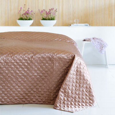 Prekrivač Kler 220x220cm braon