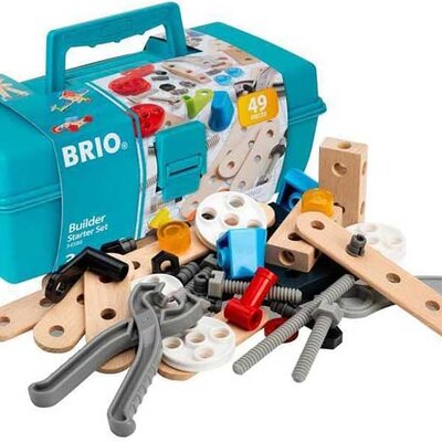 BRIO Builder Početnički set sa alatom u koferu 49 delova 34586