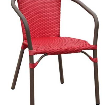 Baštenska stolica Royal 10 crvena