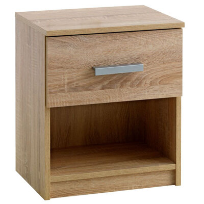 Noćni ormarić Karna 1 fioka hrast