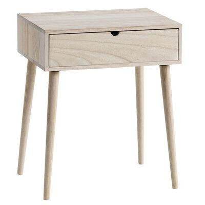 Noćni stočić Ilbra 1 fioka natur