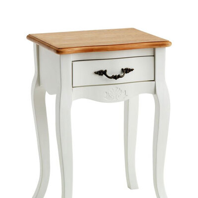  Noćni stočić Stela 1 fioka bela-jas