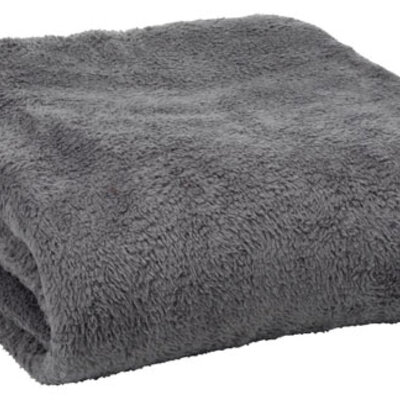 Ćebe Lisa mikrovl. 140x200 siva