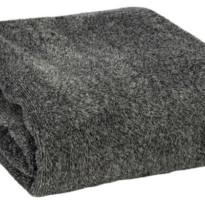 Ćebe Margo 140x200 pliš crno-bela