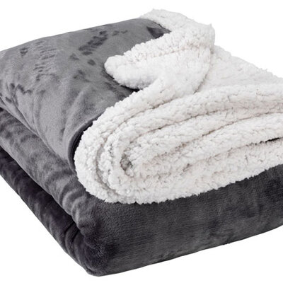 Ćebe Moli 140x200 siva