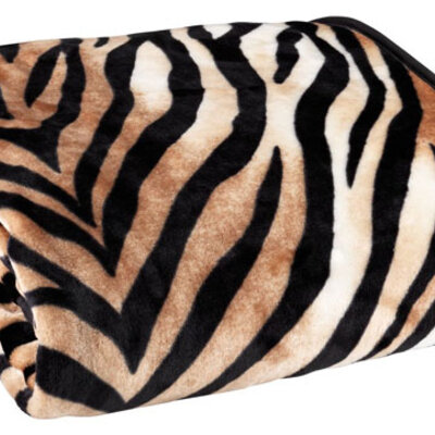 Ćebe Soks velur 140x200 tigr.