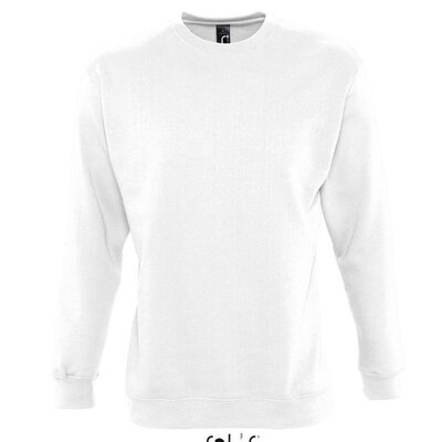 Sols Unisex dukserica New Supreme White veličina L 13250