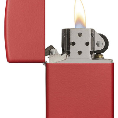 Zippo upaljač Classic Matte Red 233