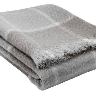 Ćebe Bergas 130x180 siva