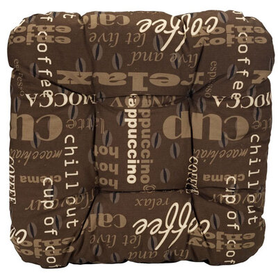 Jastuk za stolice Ilan 40x40x8 kafa 