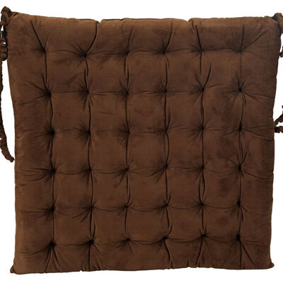  Jastuk za stolice  Atila 43x43x5 čokoladna