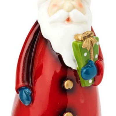 Novogodišnja figura Deda Mraz 21cm