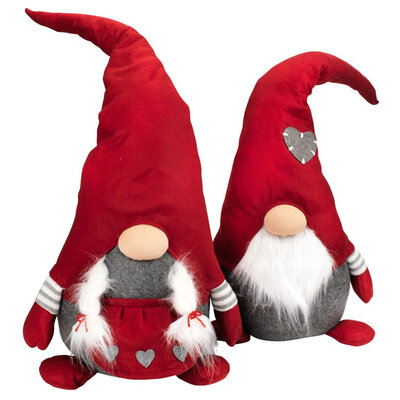 Novogodišnja figura Deda Mraz 90cm