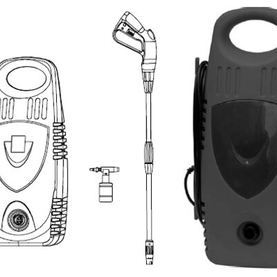 Perač pod pritiskom 70 bar WHR1650