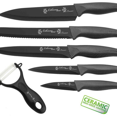 Set kuhinjskih noževa sa keramičkim premazom CL-37