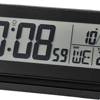 Seiko digitalni stoni sat sa funkcijom budilnika i termometrom QHL072K