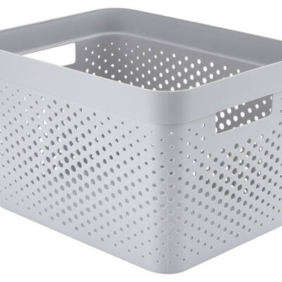 Korpa Infin 17L plastična siva