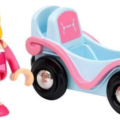 Disney Princess vozići - Uspavana lepotica i vagon BRIO 33314