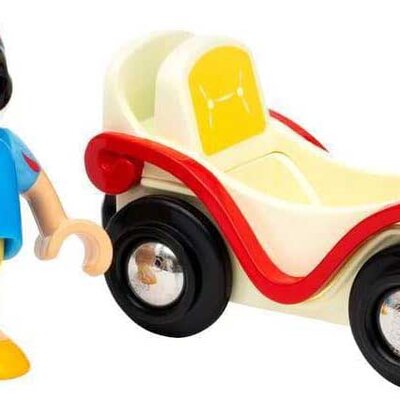 Disney Princess vozići - Snežana i vagon BRIO 33313