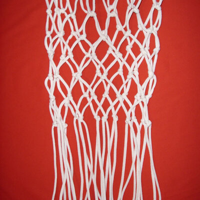 Mrežica za košarkaški obruč Bela