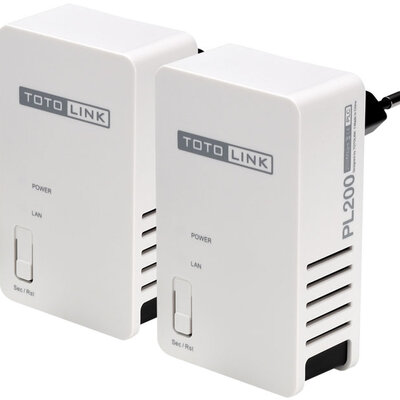 Totolink PLC adapter PL200 Kit LAN preko kućne električne mreže