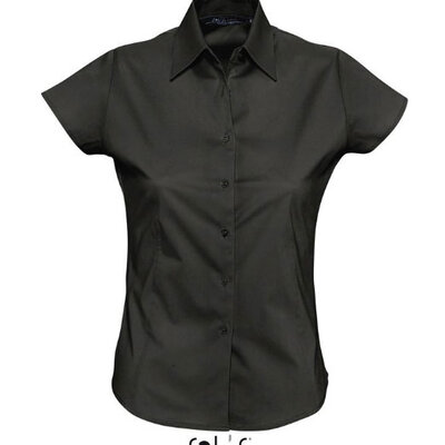 Košulja sa kratkim rukavima Sols Excess Black XXL 17020