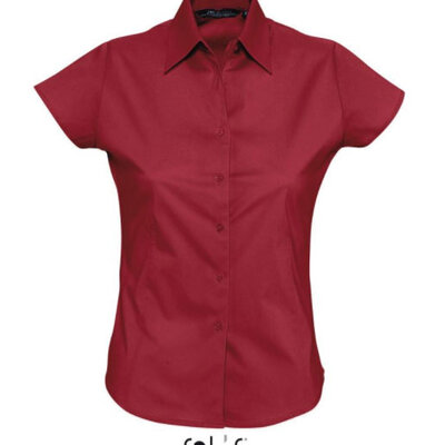 Košulja sa kratkim rukavima Sols Excess Red S 17020