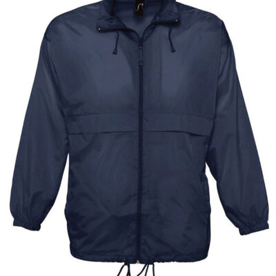 Sols Jakna za vetar uniseks Surf Navy veličina XL 32000
