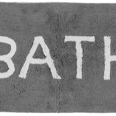 Prostirka za kupatilo Hali 50x80 siva