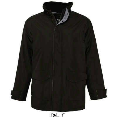 Sols Jakna parka - uniseks - Record Black veličina XS 43500