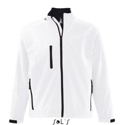 Sols Softshell muška jakna Relax White XXL 46600