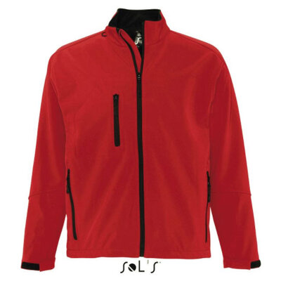 Sols Softshell muška jakna Relax Red S 46600