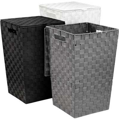 Korpa za veš sa poklopcem Mia Bela