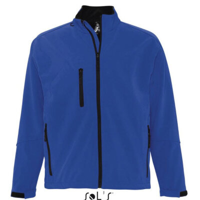 Softshell muška jakna Sols Relax Royal Blue XL 46600