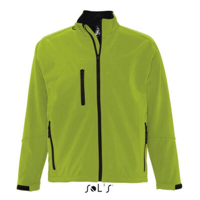Softshell jakna za muškarce Sols Relax Green Absinthe XXL 46600