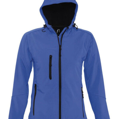 Sols Ženska Softshell jakna sa kapuljačom Replay Blue veličina XL 46802